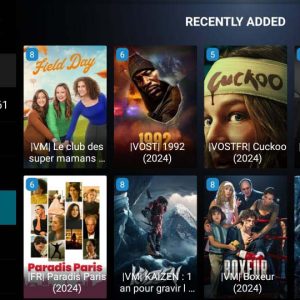 Image présentant la large sélection de films sur Atlas Pro IPTV : nouveautés, classiques et blockbusters en qualité HD et 4K.